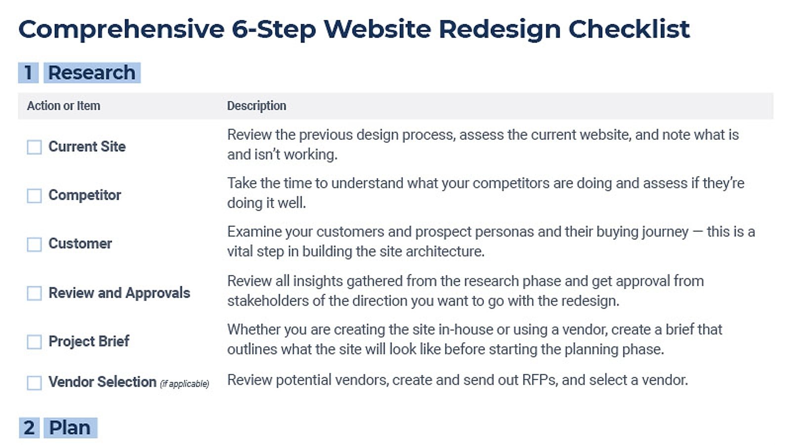The Ultimate Website Redesign Checklist for SEO Success